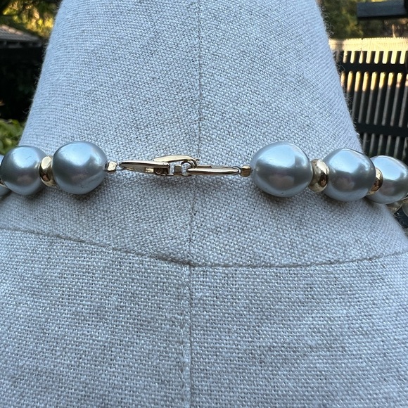 Napier Gray Pearl Necklace - Picture 4 of 5